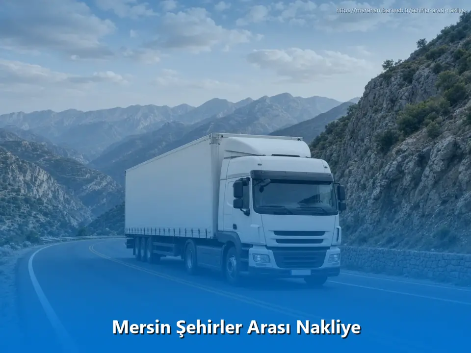 Mersin Şehirler Arası Nakliye